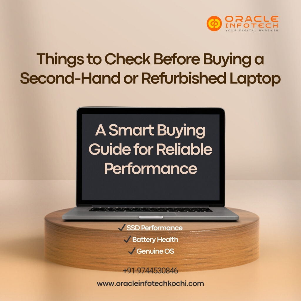 Things to Check Before Buying a Second-Hand or Refurbished Laptop maximize your time,